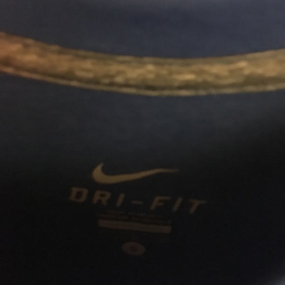 Nike DRI FIT LEGEND TEE Royal Blue Men’s SMALL - Picture 3 of 4